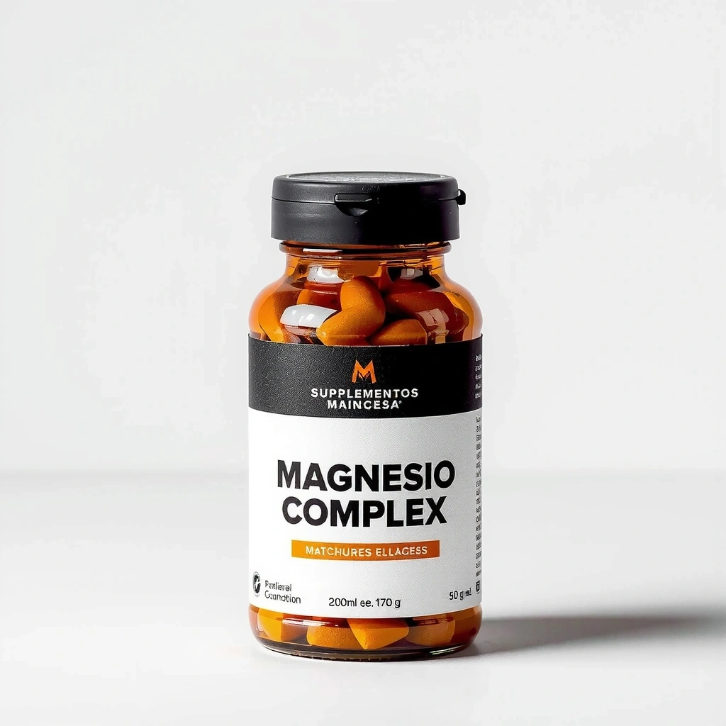 Envase de Magnesio Complex de Suplementos Madrid Princesa